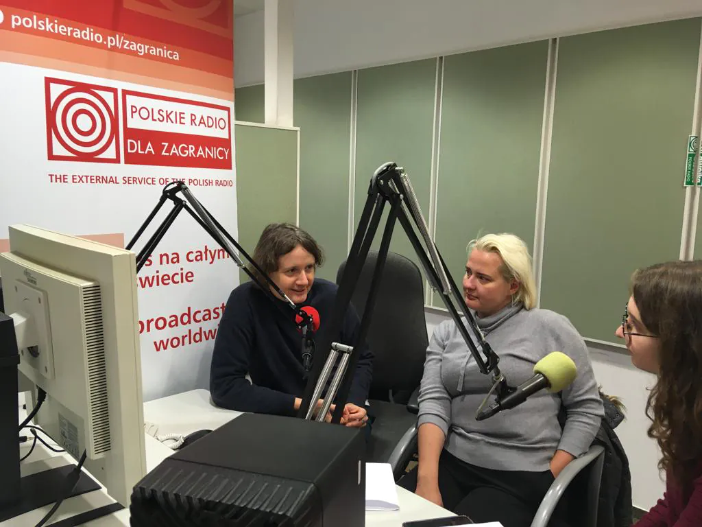 Dr. Hertog at radio interview