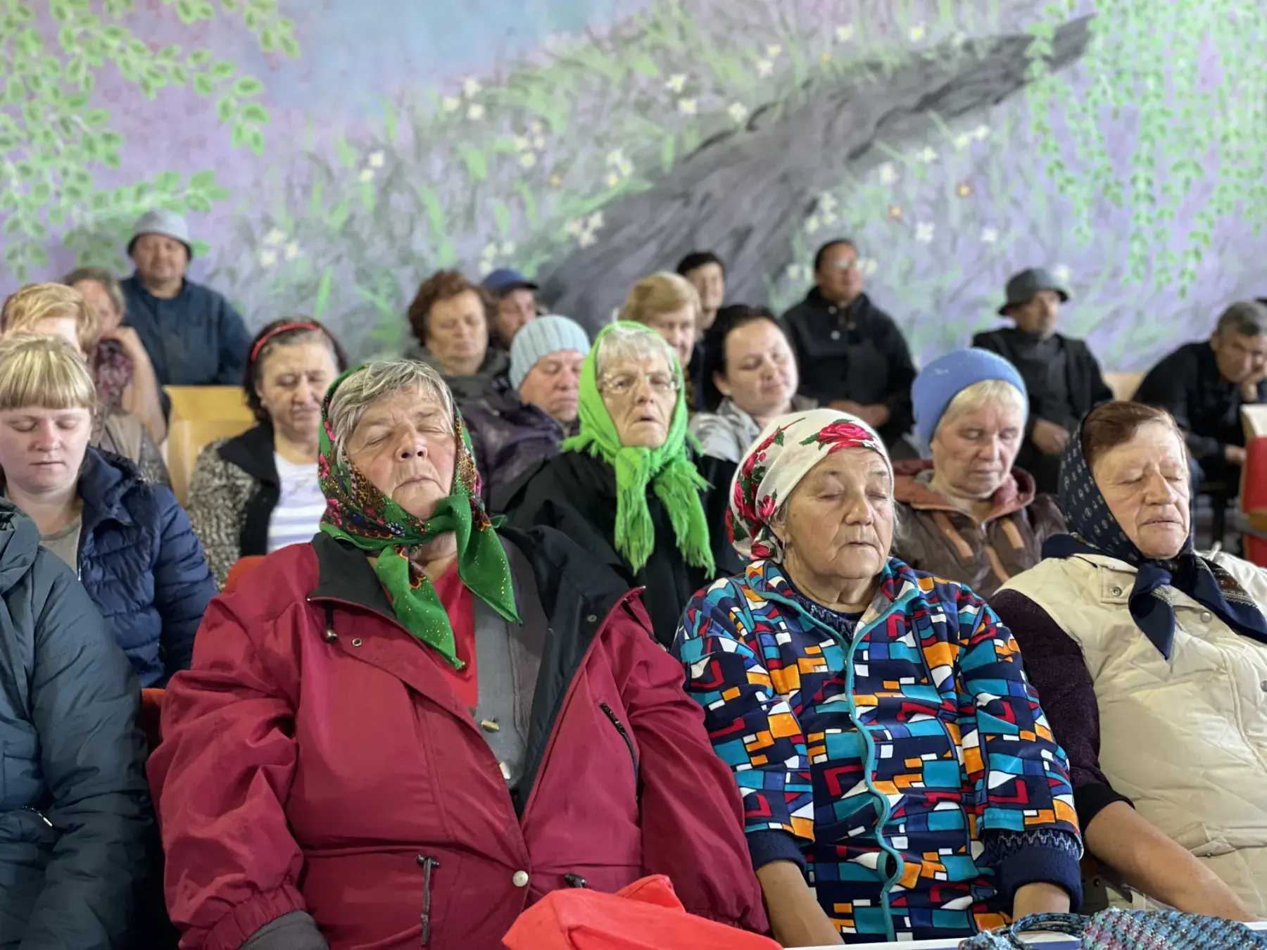 Ukraine Peace of Mind training session